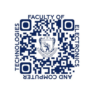 Логотип телеграм спільноти - Faculty of Electronics and Computer Technologies