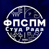 Логотип телеграм спільноти - СтудРада ФПСПМ КПІ 🇺🇦