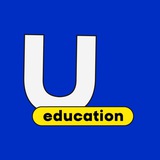 Логотип телеграм спільноти - U-education