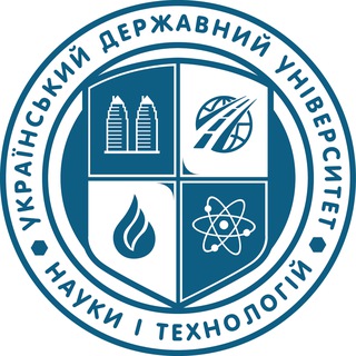 Логотип телеграм спільноти - Український державний університет науки і технологій