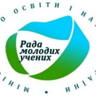 Логотип телеграм спільноти - Рада молодих учених при Міністерстві освіти і науки України