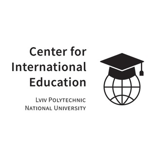 Логотип телеграм спільноти - Center for International Education – LPNU