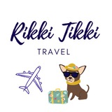 Логотип телеграм спільноти - гарячі тури • Rikki Tikki Travel • турагенція мережі ХО