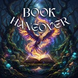 Логотип телеграм спільноти - BOOK HANGOVER🌸✨