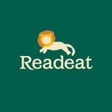 Логотип телеграм спільноти - Readeat