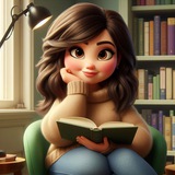 Логотип телеграм спільноти - Читай між рядками📚