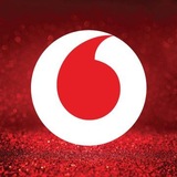 Логотип телеграм спільноти - Vodafone Україна