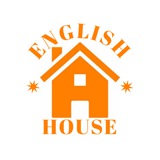 Логотип телеграм спільноти - English House