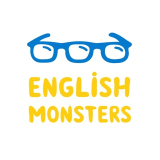 Логотип телеграм спільноти - English Monsters