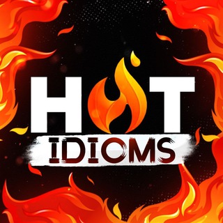 Логотип телеграм спільноти - Hot Idioms