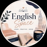 Логотип телеграм спільноти - English Space 🇬🇧