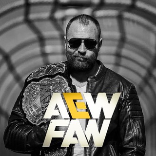 Логотип телеграм спільноти - AEW FAN UA | Вся Еліта Реслінгу