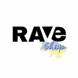 Логотип телеграм спільноти - RAVE | SHOP