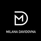 Логотип телеграм спільноти - Milana Davidovna