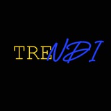 Логотип телеграм спільноти - TRENDI.ua Синя 1493