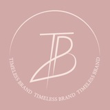 Логотип телеграм спільноти - Timelessbrand