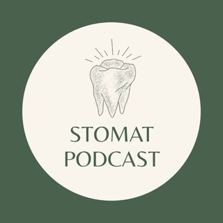 Логотип телеграм спільноти - STOMAT PODCAST