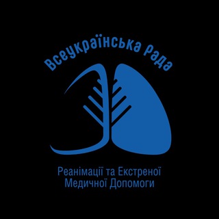 Логотип телеграм спільноти - Всеукраїнська Рада Реанімації