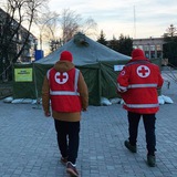 Логотип телеграм спільноти - Берестинська організація Українського Червоного Хреста