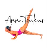 Логотип телеграм спільноти - Home Workouts - Anna Tsukur