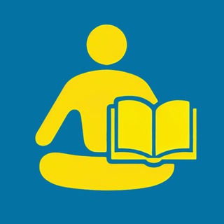 Логотип телеграм спільноти - Yoga Library UFY