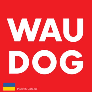 Логотип телеграм спільноти - WAUDOG - Час бути «Вау»