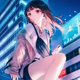 Логотип телеграм спільноти - Anime Wallpapers