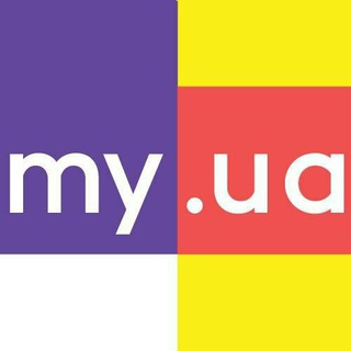 Логотип телеграм спільноти - MY.UA 🇺🇦 Моя Україна