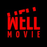 Логотип телеграм спільноти - WELL MOVIE🍿