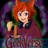 Логотип телеграм спільноти - GeekVerse • Аніме, меми, ігри