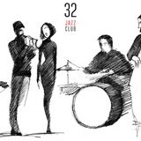 Логотип телеграм спільноти - 32JazzClub