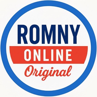 Логотип телеграм спільноти - Romny_online_original