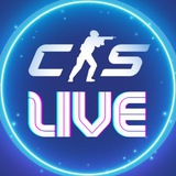 Логотип телеграм спільноти - CSLIVE