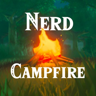 Логотип телеграм спільноти - Nerd Campfire