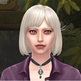 Логотип телеграм спільноти - kvitneva☃️the sims 4