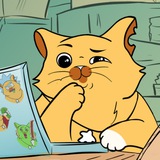 Логотип телеграм спільноти - Видавництво WOODCAT
