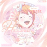 Логотип телеграм спільноти - Дрібнички Хаґумі! | BanG Dream! українською