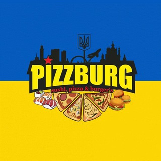 Логотип телеграм спільноти - Pizzburg Мережа піцерій