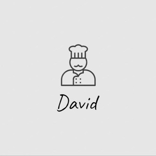 Логотип телеграм спільноти - David Food Blog