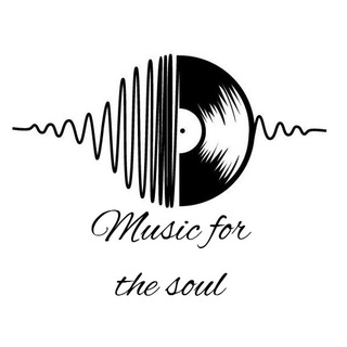 Логотип телеграм спільноти - Music for the soul ❤️‍🩹