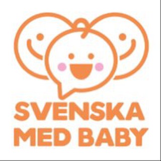 Логотип телеграм спільноти - Svenska med baby_Ukraina