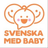 Логотип телеграм спільноти - Svenska med baby_Ukraina