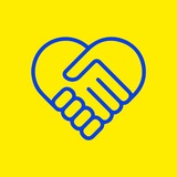 Логотип телеграм спільноти - Допомога біженцям та переселенцям / besplatka.ua
