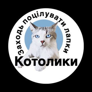 Логотип телеграм спільноти - Котолики