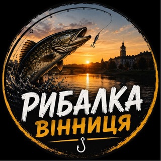 Логотип телеграм спільноти - Рибалка Вінниця