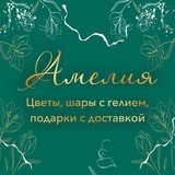 Логотип телеграм спільноти - Амелия🧚‍♀Цветы💐с.Великие Копани🧚‍♀